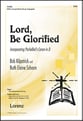 Lord, Be Glorified SATB choral sheet music cover